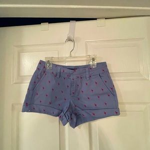 Francesca’s Flamingo Shorts XS